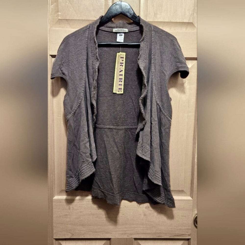 Prairie Underground NWT Vest in Cocoa XL